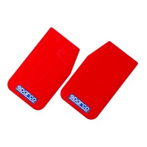 Schmutzfänger Sparco 03791RS Rot (2 uds)