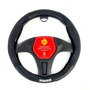 Steering Wheel Cover MOMO MOMLSWC0EASBK Black Universal