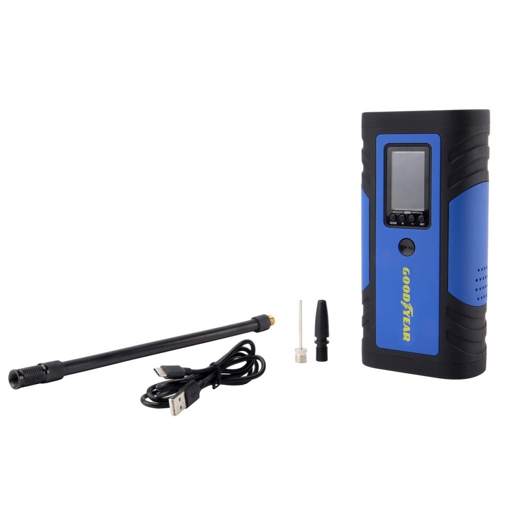 Compresseur d'air portatif avec LED Goodyear GOD0019 2600 mAh 150 PSI 7,4 V