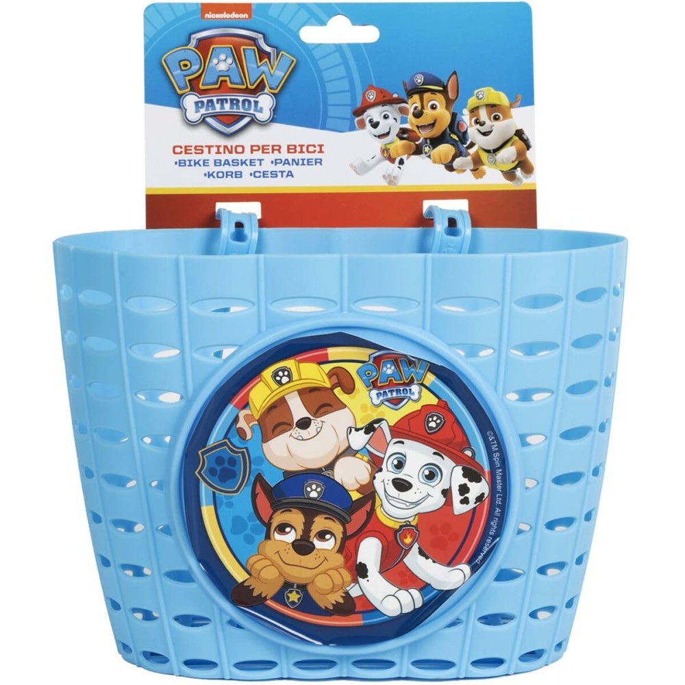 Panier enfant pour vélo The Paw Patrol Bleu