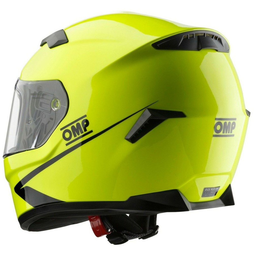 Vollvisierhelm OMP CIRCUIT EVO2 Gelb Fluoreszierend M