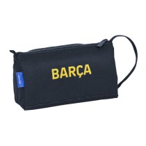 Trousse d'écolier F.C. Barcelona Bordeaux Blue marine 20 x 11 x 8.5 cm