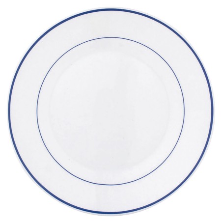 Plate set Arcoroc Rest. F/azul Dessert Bicoloured Glass 19,5 cm