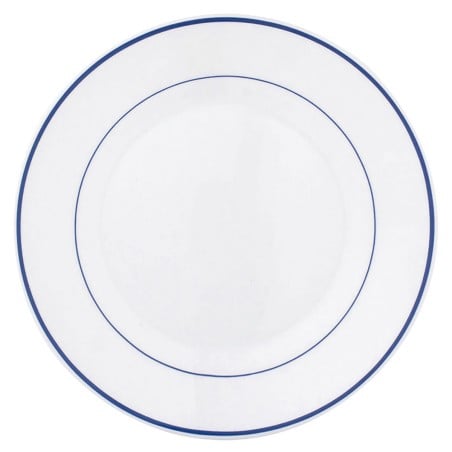 Service de vaisselle Arcoroc Rest. F/azul Dessert Bicolore verre 19,5 cm