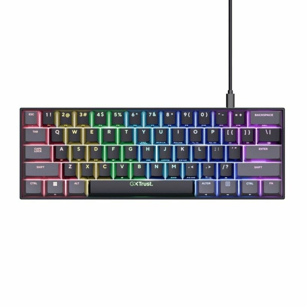 Mechanische Tastatur Trust GXT 867 Acira Schwarz