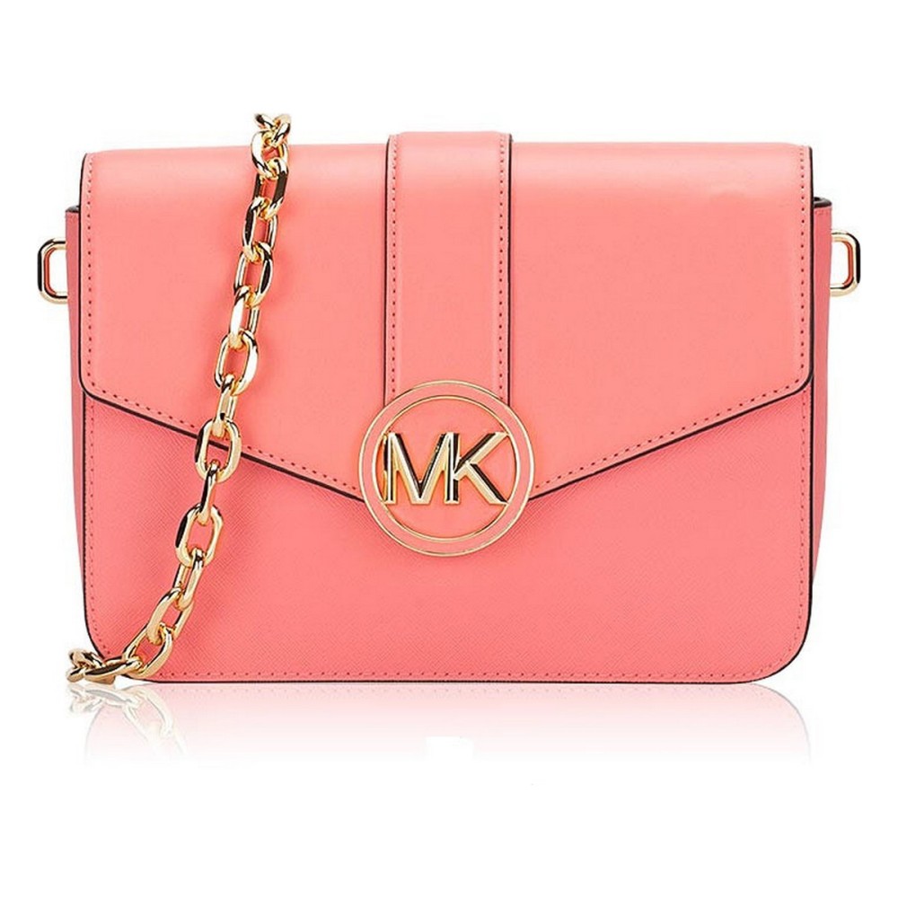 Sac-à-main Femme Michael Kors 35S2GNML2L-GRAPEFRUIT Rose 23 x 17 x 4 cm