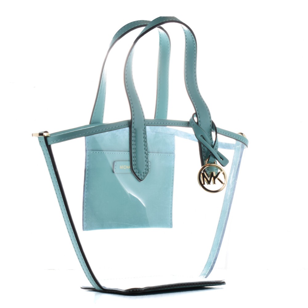 Sac-à-main Femme Michael Kors 35T2G7KT5W-SEAFOAM Bleu 25 x 19 x 10 cm