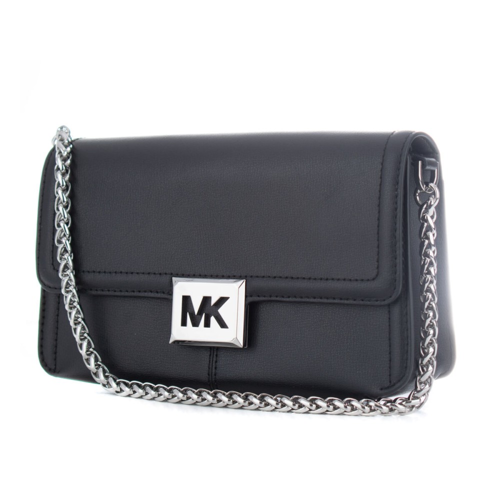 Damen Handtasche Michael Kors 35F1S6SL3L-BLACK Schwarz 26 x 16 x 7 cm