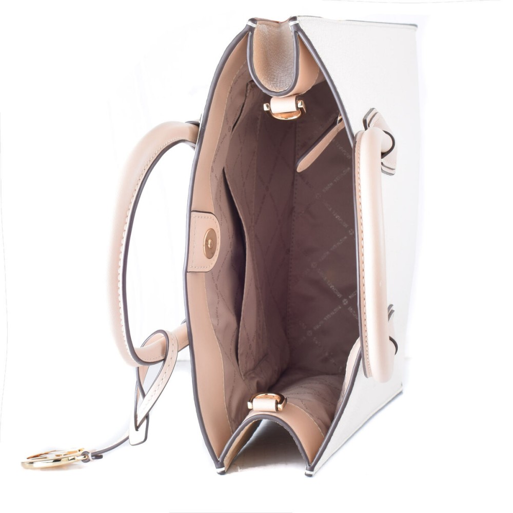 Sac-à-main Femme Michael Kors 35S2GM9T8T-LT-CRM-MULTI Beige 28 x 30 x 9 cm