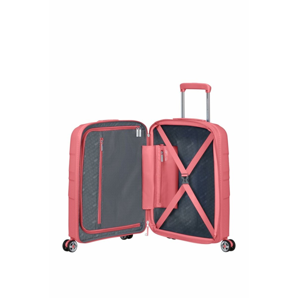 Cabin suitcase American Tourister Starvibe Spinner Pink 41 L 55 x 40 x 20 cm