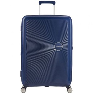 Koffer mittel American Tourister SoundBox Spinner Blau 81 L 67 x 46,5 x 29 cm