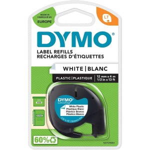 Ruban Laminé pour Etiqueteuses Dymo 91221 12 mm