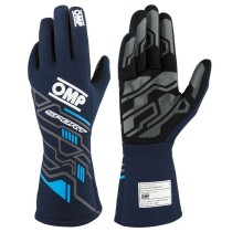 Gants de conduite pour hommes OMP SPORT Blue marine S