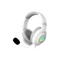 Gaming Headset mit Mikrofon Newskill Sobek Ivory 7.1