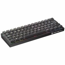 Wireless Keyboard Newskill Black Spanish Qwerty