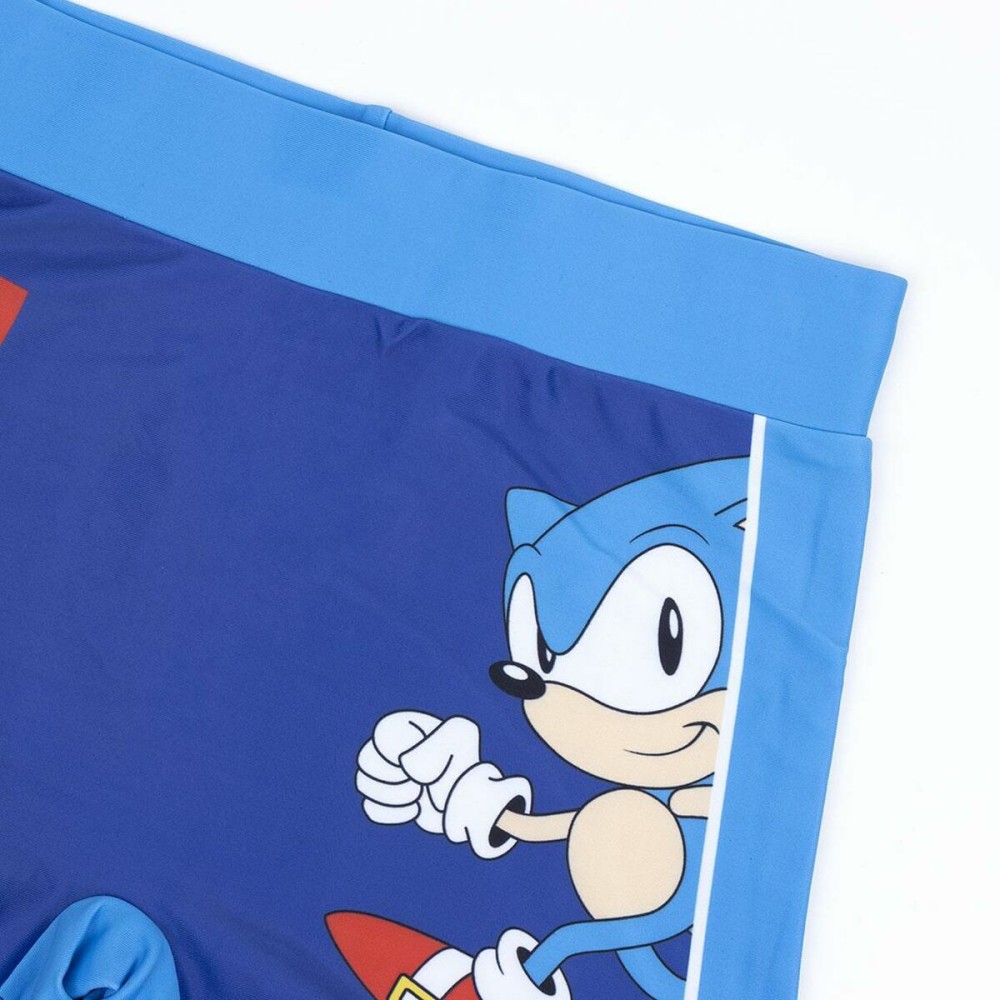 Boxer de Bain pour Enfants Sonic Bleu