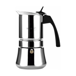 Italian Coffee Pot FAGOR Etnica Stainless steel 18/10 (6 Cups)