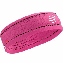 Bandeau de Sport pour la Tête Compressport Thin On/Off Rose Fuchsia