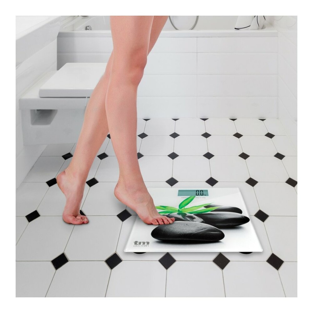 Digital Bathroom Scales TM Electron Zen Grey Slim (23 mm)