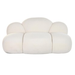 Sofa DKD Home Decor 149 x 76 x 77 cm Wolken Weiß Moderne