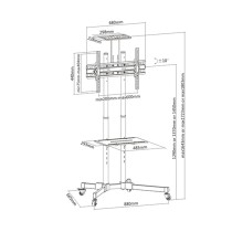 TV Halterung TM Electron 37"-70" 50 kg