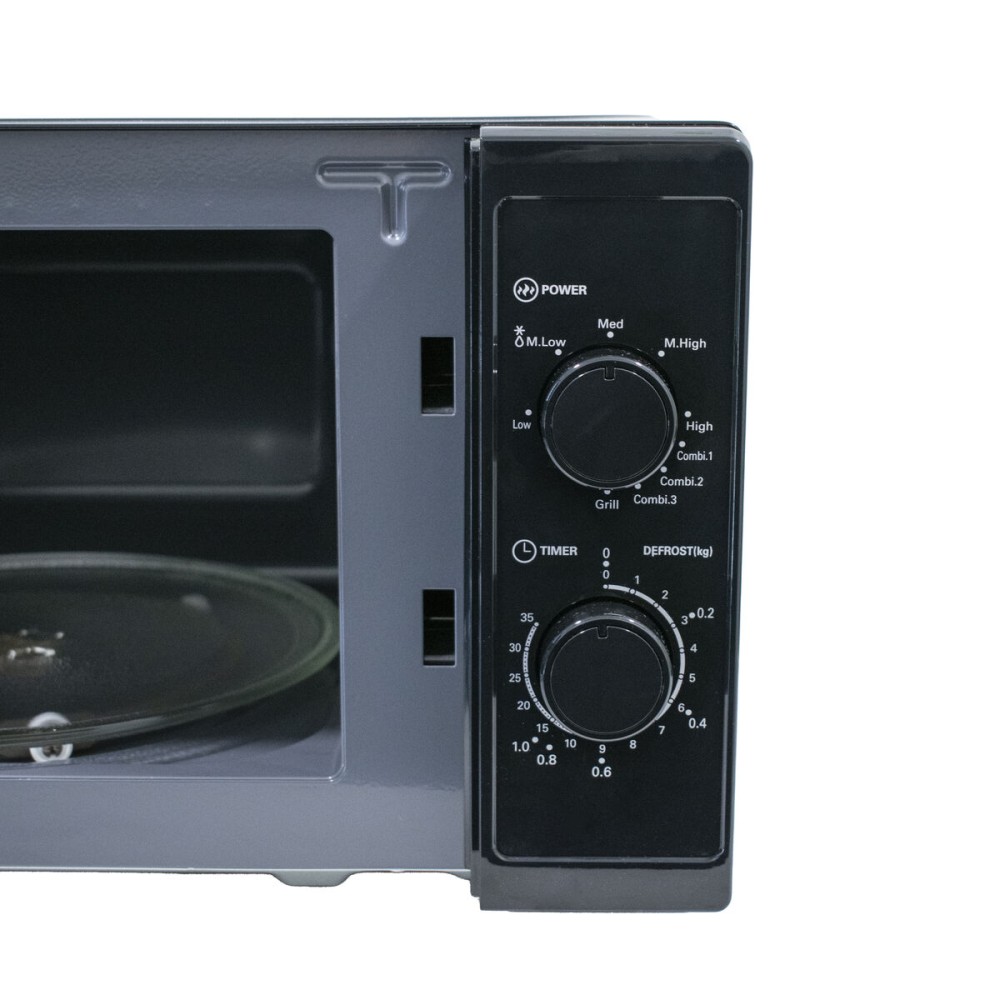 Microwave with Grill TM Electron Black 700 W 20 L