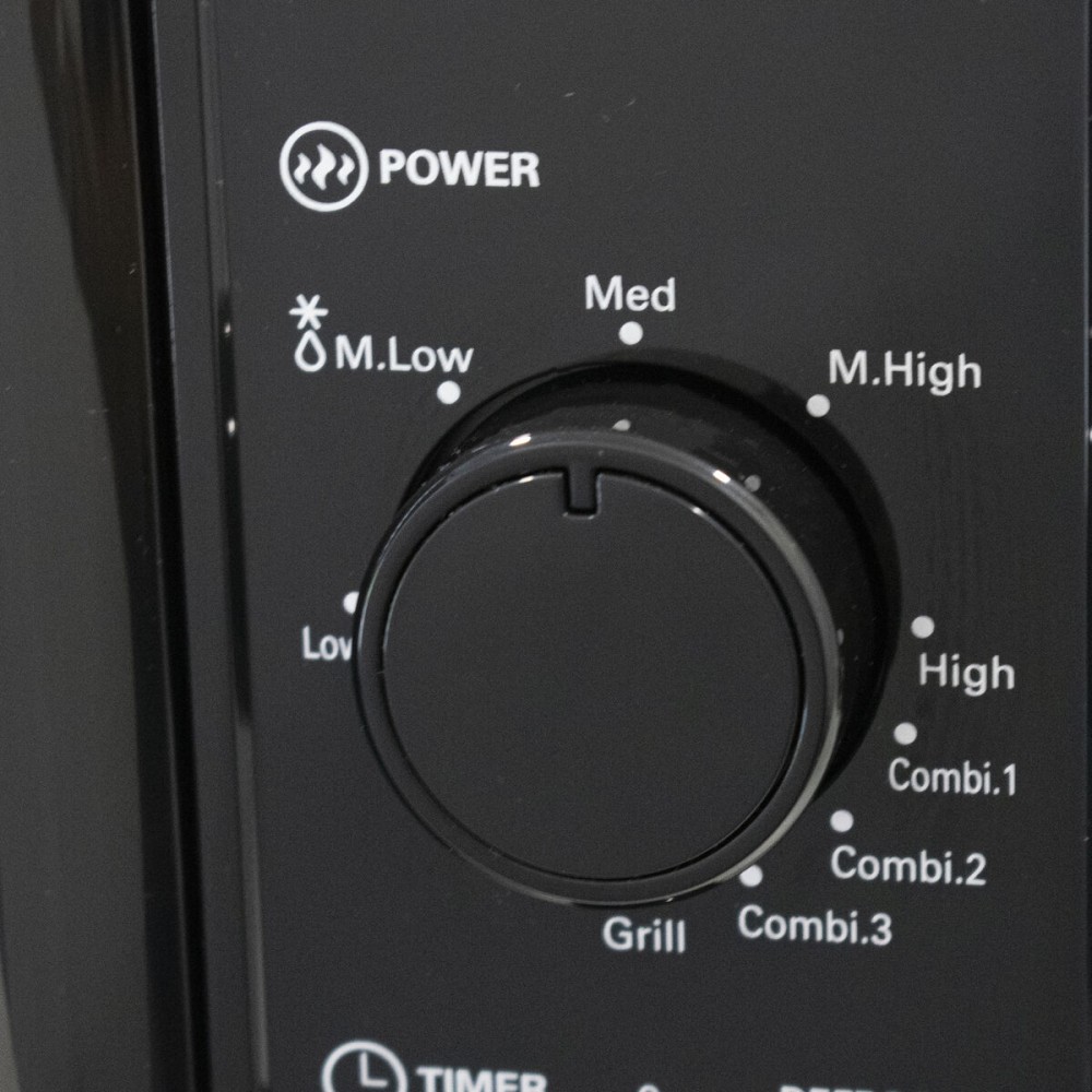 Microwave with Grill TM Electron Black 700 W 20 L