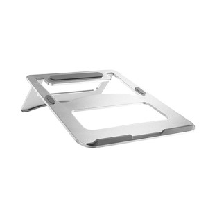 Support pour Ordinateur Portable TM Electron Silicone Aluminium Ergonomique 22,5 x 22,8 x 0,4 cm