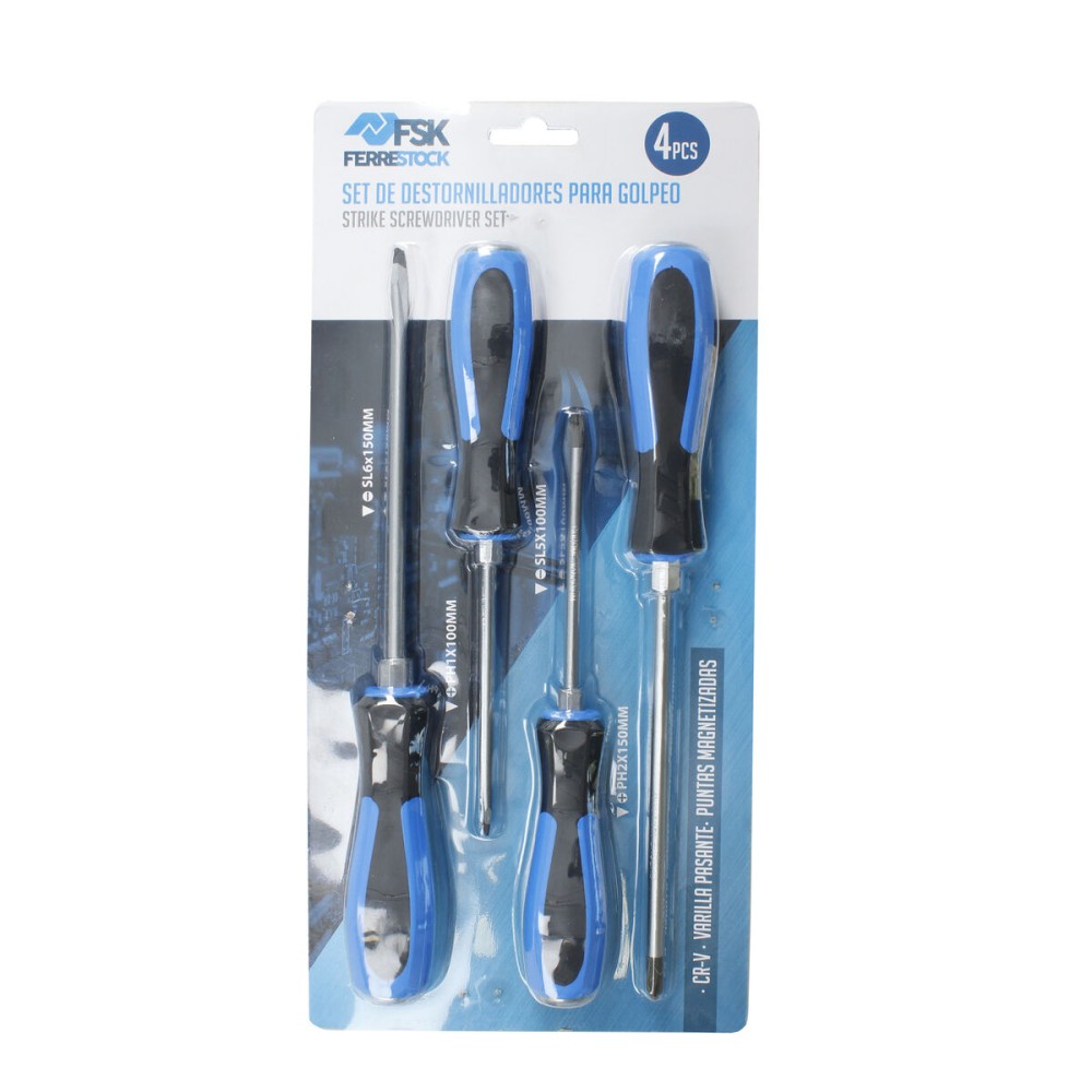 Screwdriver Set Ferrestock 4 Pieces