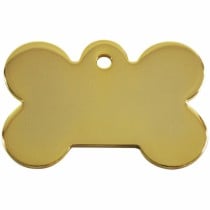 Identification plate Imarc Bone Yellow Golden