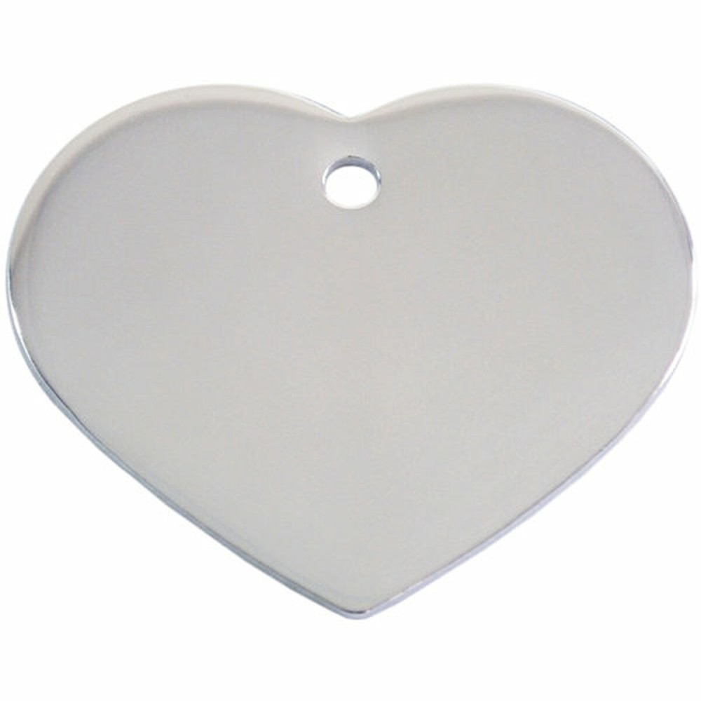 Identification plate Imarc Heart Silver