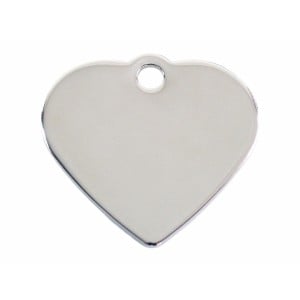 Identification plate Imarc Heart Silver