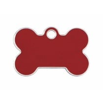 Identification plate Imarc Bone Red