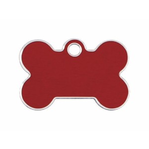 Plaque d'identification Imarc Bone Rouge