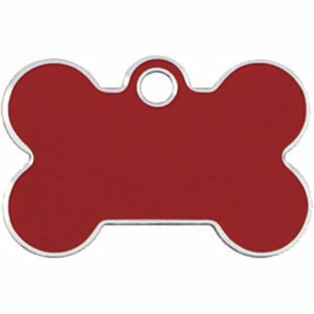 Plaque d'identification Imarc Bone Rouge