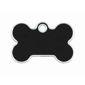 Identification plate Imarc Bone Black