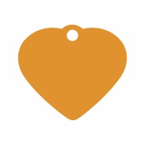 Identifikationsschild Imarc Heart Orange