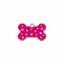 Identification plate Imarc PetScribe Passion Pink Silver