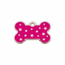 Identification plate Imarc PetScribe Passion Pink Silver