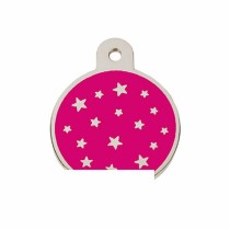 Identification plate Imarc PetScribe Passion Pink Silver