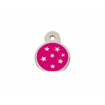 Identification plate Imarc PetScribe Passion Pink Silver