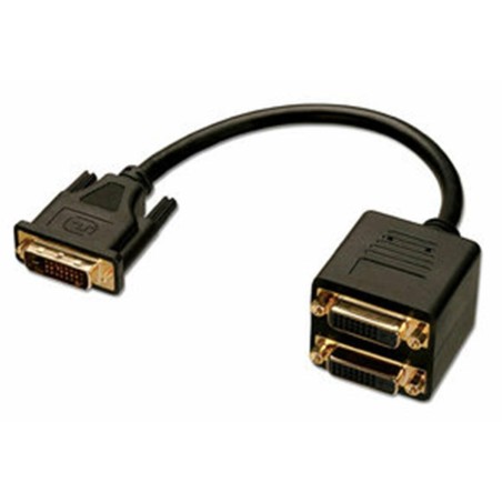 Adaptateur DVI LINDY 41215 18 cm Noir