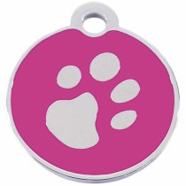 Identification plate Imarc Circle Pink Silver