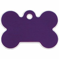 Identification plate Imarc Bone Lilac