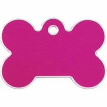 Identification plate Imarc Bone Pink