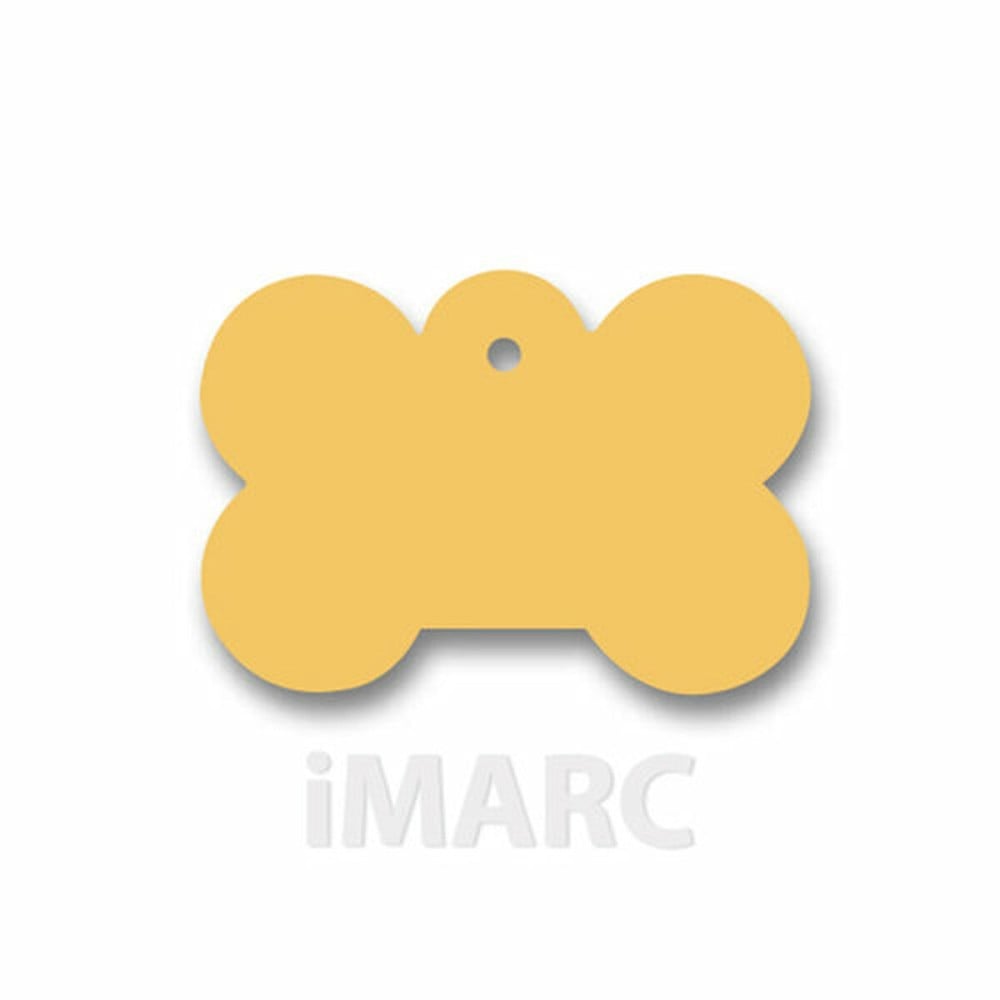 Identification plate Imarc Bone Yellow