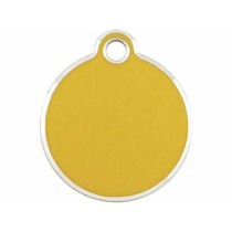 Identification plate Imarc Circle Yellow Golden