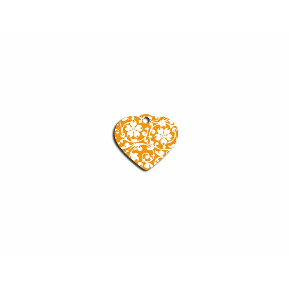 Identifikationsschild Imarc Heart Gelb Orange