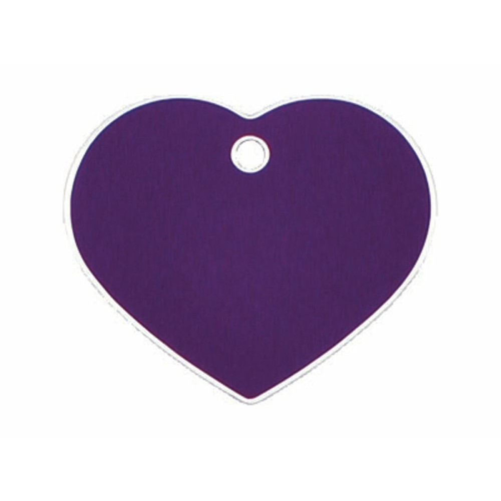 Identification plate Imarc Heart Lilac