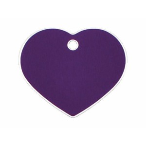 Identification plate Imarc Heart Lilac